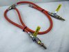 GFR.P GH DUO double gas hose of GCE incl.gas tab of Kalde and nozzle for gas forge