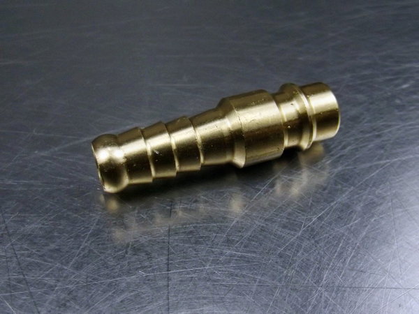 BETA Coupler Stecknippel für Schlauch 6-13mm aus Messing